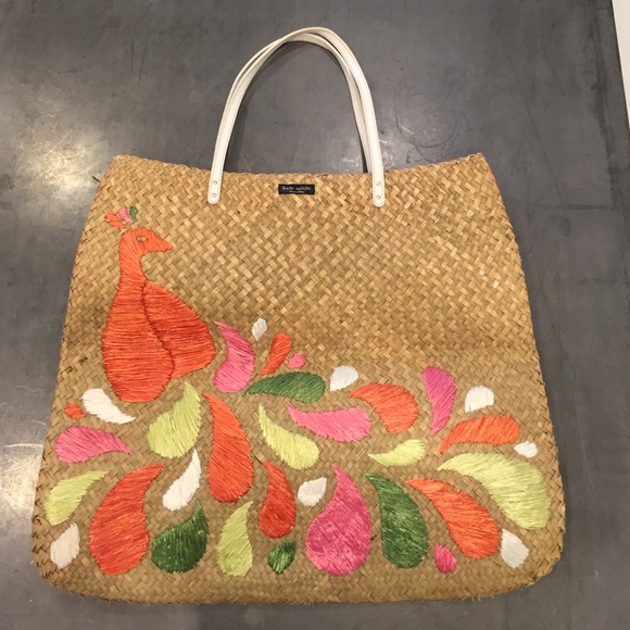 Kate Spade straw bag