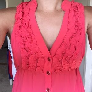 Large Heart and Soul blouse, feminine detailing
