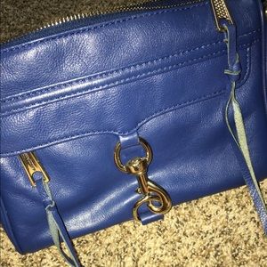 Mini M.A.C Crossbody Navy- Rebecca Minkoff