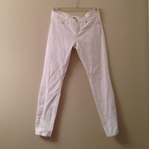 Francesca's White Skinny Jeans