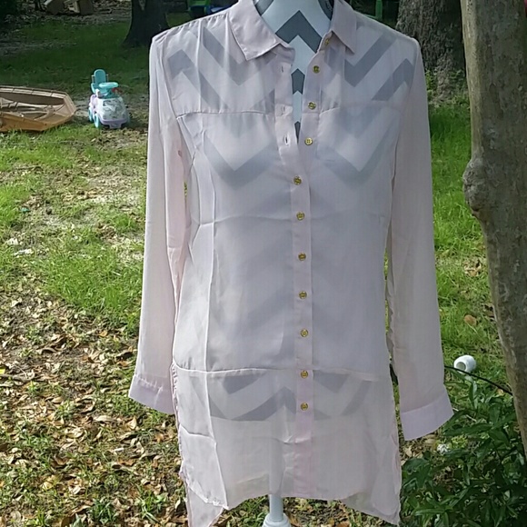Sheer long sleeve - Picture 1 of 3