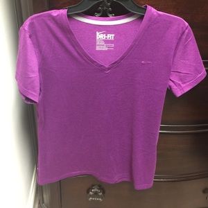 ***SOLD***Nike Purple Dri-fit shirt