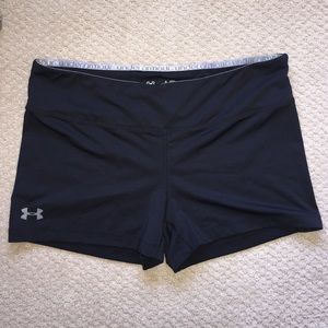 UA yoga shorties
