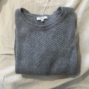 Madewell Gray Sweater Size M