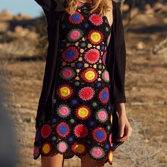 H M Dresses Nwt Hm Coachella Collection 26 Crocheted Dress Poshmark