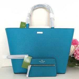 Kate spade Tote & matching wristlet/wallet