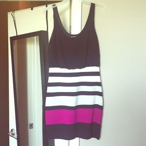 Cute striped Express dress!