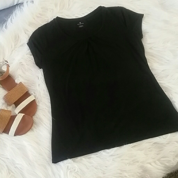 Basic black tee