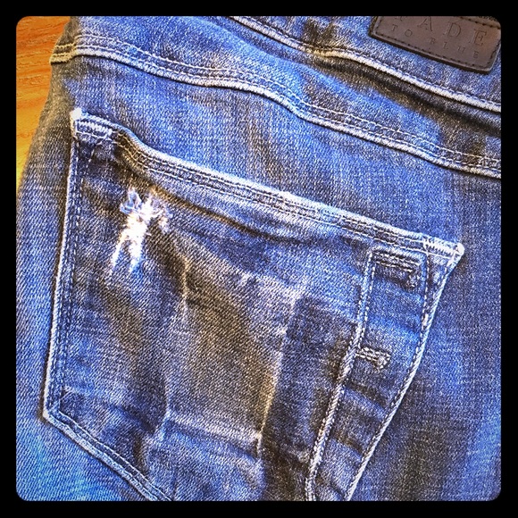 Fade To Blue distressed jeans