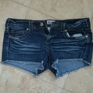 Jean cutoff shorts