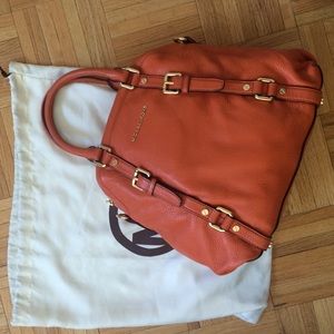 Michael Kors Organge Bowling Bag