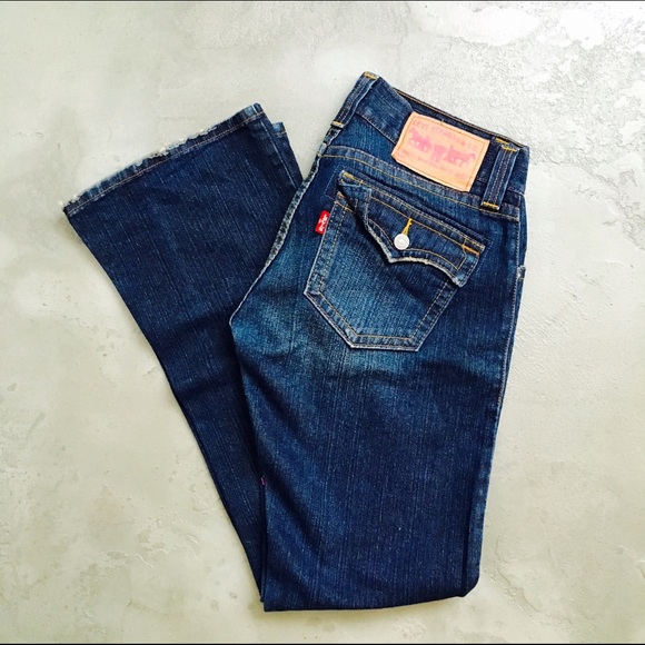 Levi's Distressed Slouch 504