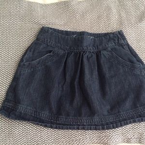 American eagle jean skirt
