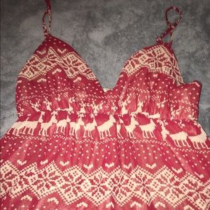 Long tribal maxi dress