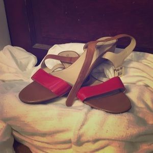 Ellen Tracy summer wedge sandal