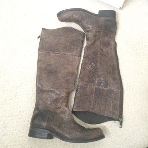 Brown Leather Boots