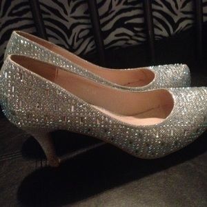 sparkly heels!