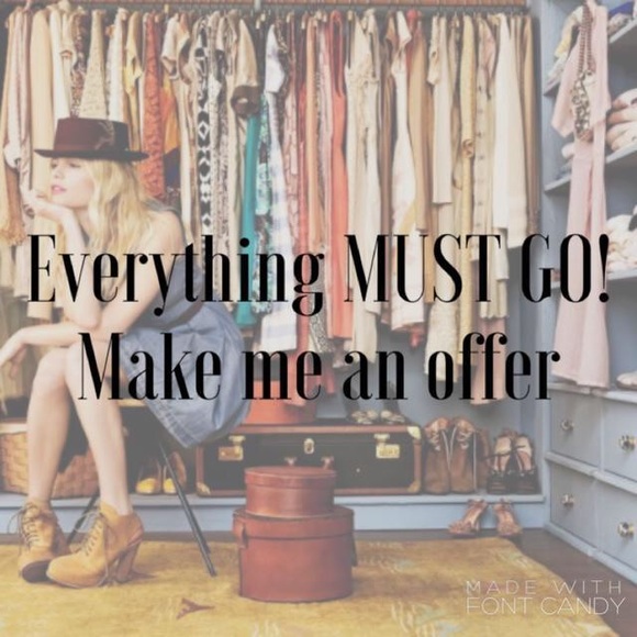 Everything must go