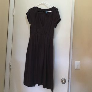 Banana Republic %100 Silk Plum Dress with Lining