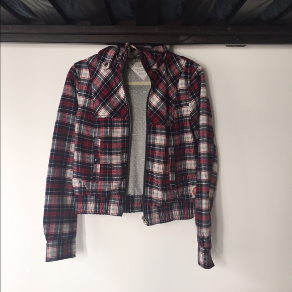 Tommy Hilfiger wool hooded jacket