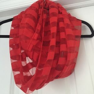 Red Infinity Scarf