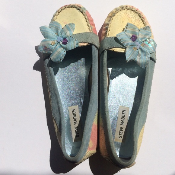 Moccasins flower loafer Steve Madden 38