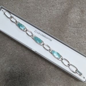 Fashion bracelet turquoise blue accents