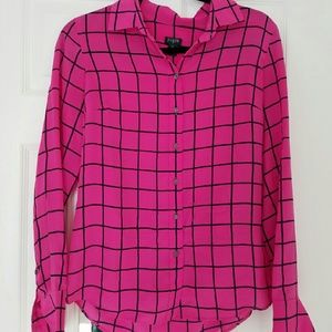 Pink J. Crew Blouse