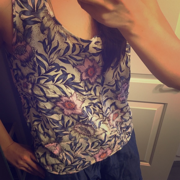 H&M floral tank