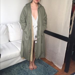 Vintage long trench coat