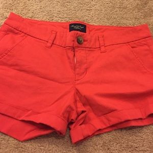 Red shorts from American eagle, size 8