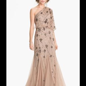 Adrianna Papell beaded gown