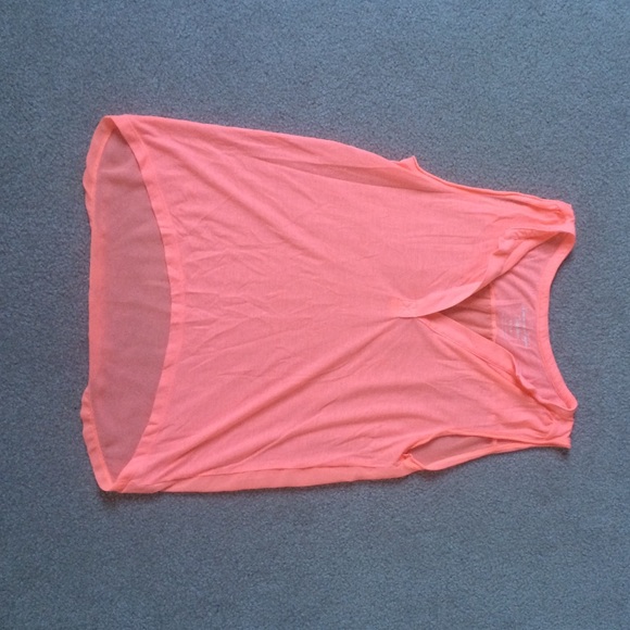 Coral tank top