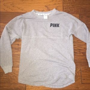 VICTORIAS SECRET PINK long sleeve spirit shirt