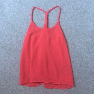 Coral tank top