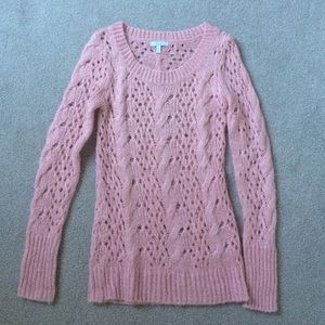 Pink sweater