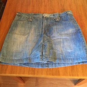 Jean skirt