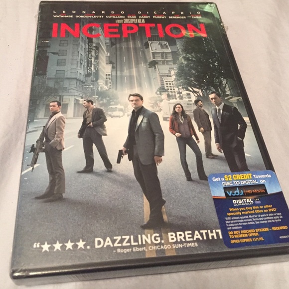 Inception movie. Never watched.