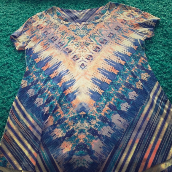 Style & Co. Tai dai blouse