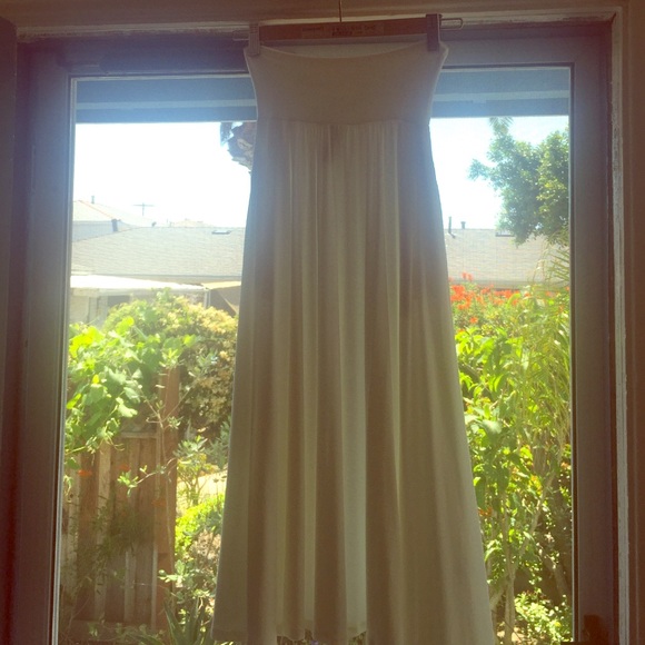Below the knee flowing skirt