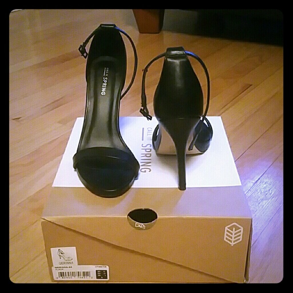 Black Heel Sandals