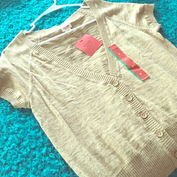 Mossimo tan cardigan