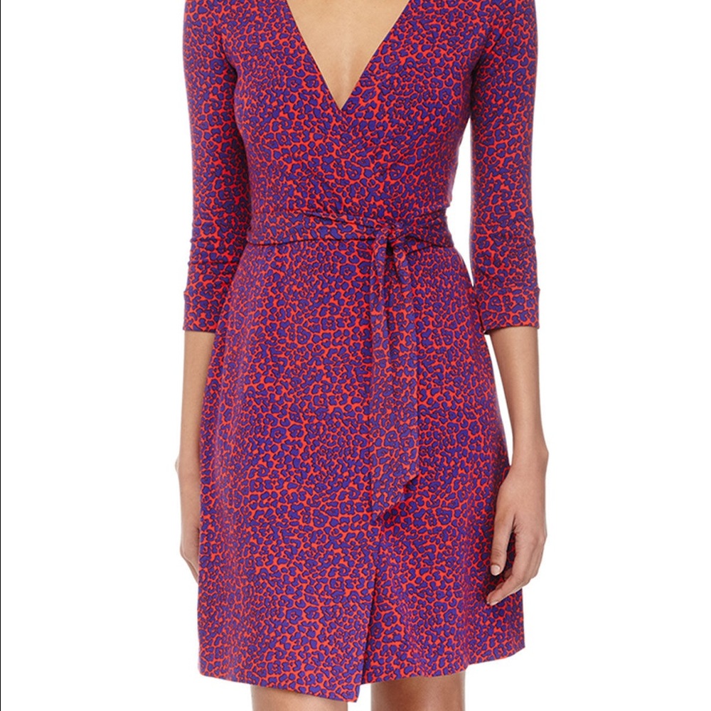 Unworn DVF New Julian Two wrap dress