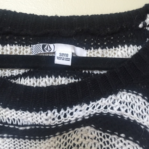 Volcom pullover stripe sweater - Picture 3 of 4