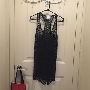 Black cover-up, size medium