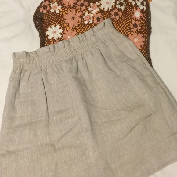 J.Crew linen city mini