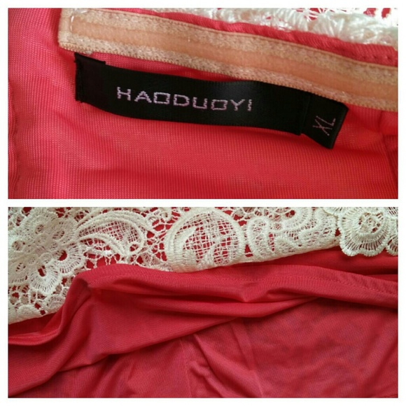 Lace Overlay strapless NWOT - Picture 4 of 4