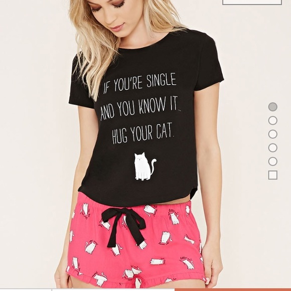 Single Pjs forever 21 set