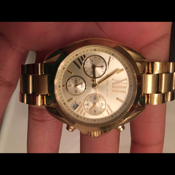 Gold MK watch!