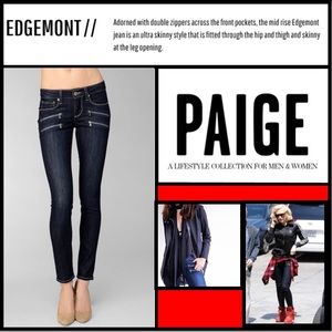 Paige Edgemont Jean - size 28.  Remy color